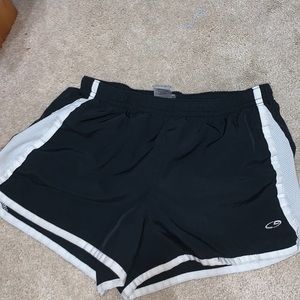 These are black youth large champion shorts